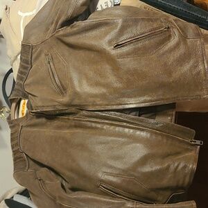 leather motorcycle jacket vintage